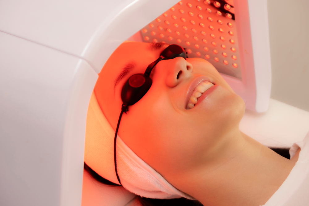 Woman in pagosa springs has red light therapy